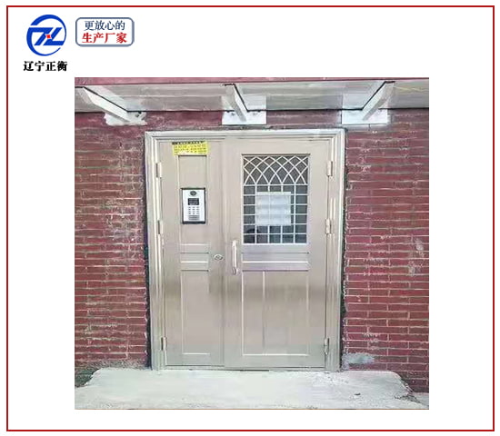 白鋼樓宇對講門